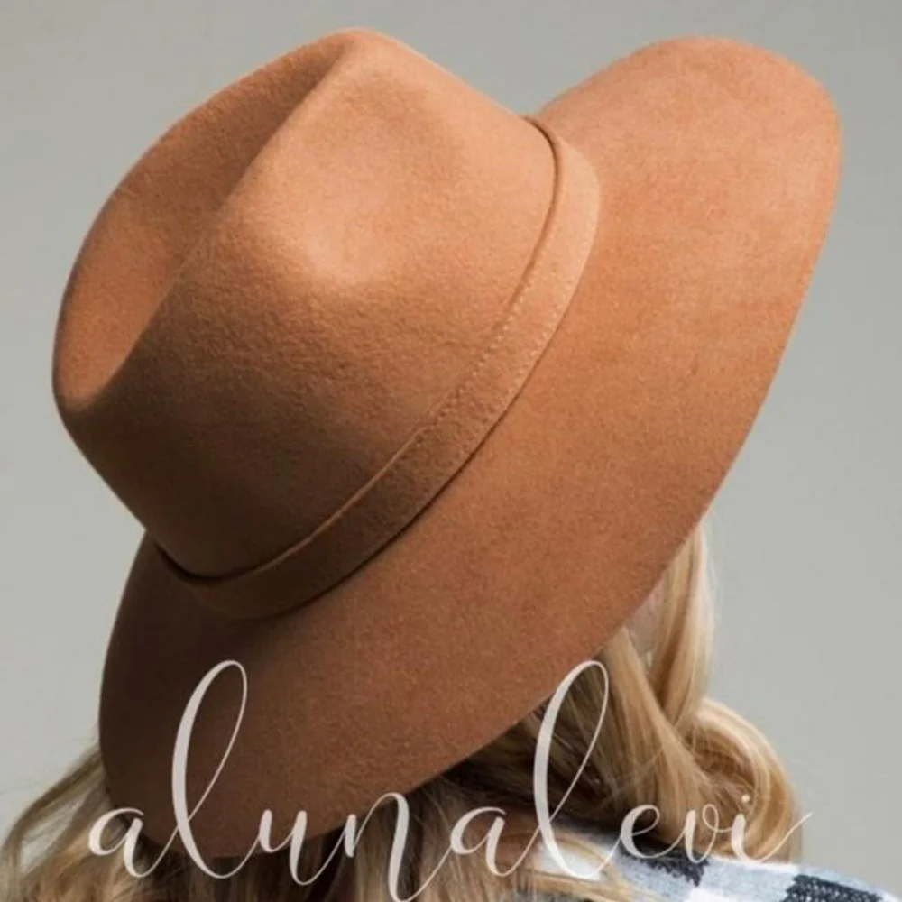 Fedora Hats Pecan or Dark Grey 🎉2×HOST PICK🎉